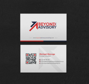 Business Card Design by INDIAN_Ashok for Beyond Advisory Consulting  | Design: #25173993
