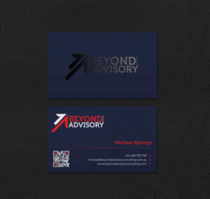 Business Card Design by INDIAN_Ashok for Beyond Advisory Consulting  | Design: #25174001