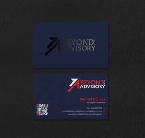 Business Card Design by INDIAN_Ashok for Beyond Advisory Consulting  | Design: #25174002