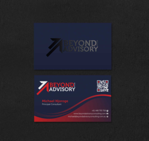 Business Card Design by INDIAN_Ashok for Beyond Advisory Consulting  | Design: #25174003