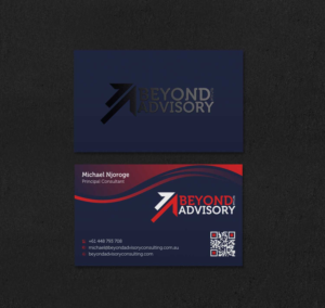 Business Card Design by INDIAN_Ashok for Beyond Advisory Consulting  | Design: #25174004