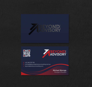 Business Card Design by INDIAN_Ashok for Beyond Advisory Consulting  | Design: #25174006