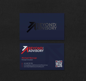 Business Card Design by INDIAN_Ashok for Beyond Advisory Consulting  | Design: #25174007