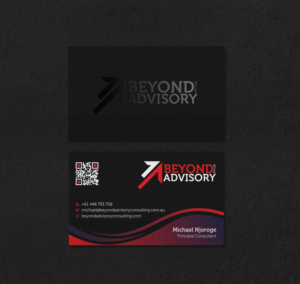 Visitenkarten-Design von INDIAN_Ashok für Beyond Advisory Consulting  | Design: #25174013