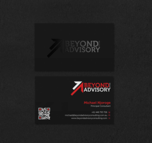 Visitenkarten-Design von INDIAN_Ashok für Beyond Advisory Consulting  | Design: #25174022