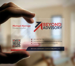 Business Card Design by INDIAN_Ashok for Beyond Advisory Consulting  | Design: #25174037