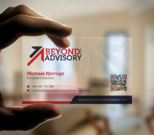 Business Card Design by INDIAN_Ashok for Beyond Advisory Consulting  | Design: #25174038