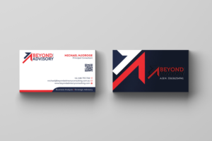 Business Card Design by Verified artistry (Design garden) for Beyond Advisory Consulting  | Design: #25207843