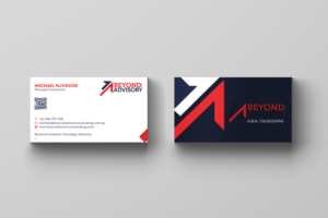 Business Card Design by Verified artistry (Design garden) for Beyond Advisory Consulting  | Design: #25207848
