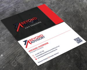 Business Card Design by Verified artistry (Design garden) for Beyond Advisory Consulting  | Design: #25207850