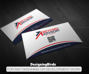 Business Card Design by Designing Birds for Beyond Advisory Consulting  | Design: #25181171