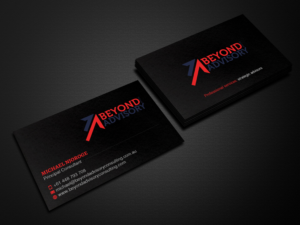 Business Card Design by Creations Box 2015 for Beyond Advisory Consulting  | Design: #25180942