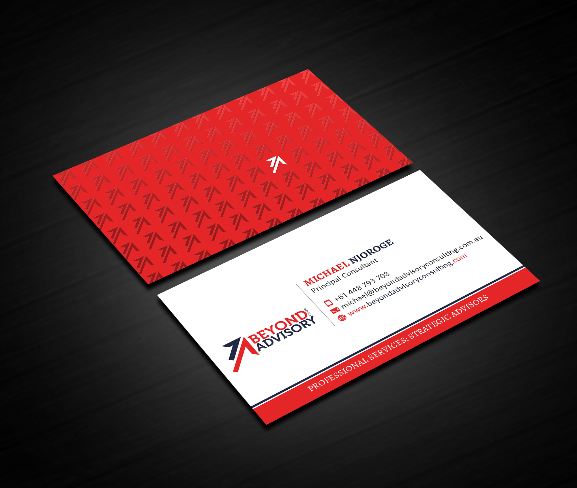 Business Card Design by Creations Box 2015 for Beyond Advisory Consulting  | Design #25184113
