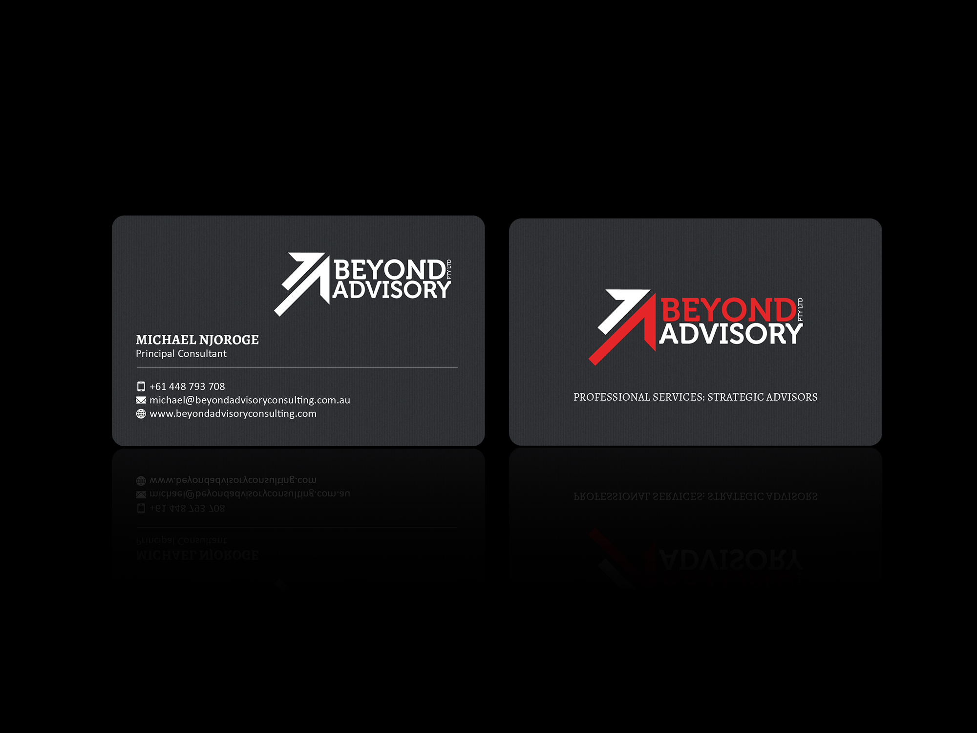 Business Card Design by Creations Box 2015 for Beyond Advisory Consulting  | Design #25184192