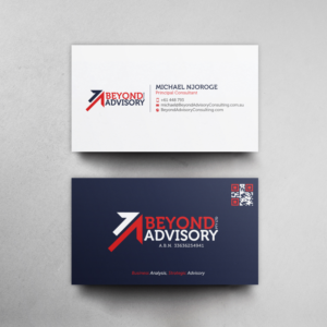 Business Card Design by chandrayaan.creative for Beyond Advisory Consulting  | Design: #25179812