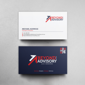 Business Card Design by chandrayaan.creative for Beyond Advisory Consulting  | Design: #25179813