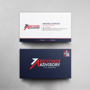 Business Card Design by chandrayaan.creative for Beyond Advisory Consulting  | Design: #25179824