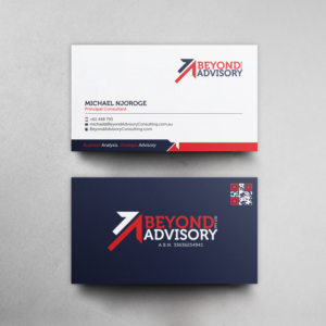 Business Card Design by chandrayaan.creative for Beyond Advisory Consulting  | Design: #25179828