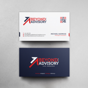 Business Card Design by chandrayaan.creative for Beyond Advisory Consulting  | Design: #25179839