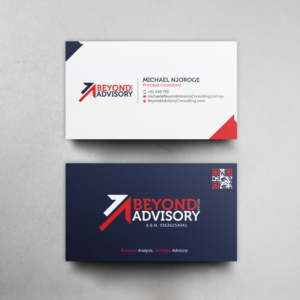 Business Card Design by chandrayaan.creative for Beyond Advisory Consulting  | Design: #25179841