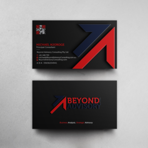 Business Card Design by chandrayaan.creative for Beyond Advisory Consulting  | Design: #25194310