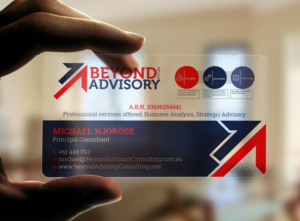 Business Card Design by Tripti Ranjan Gain for Beyond Advisory Consulting  | Design: #25178536