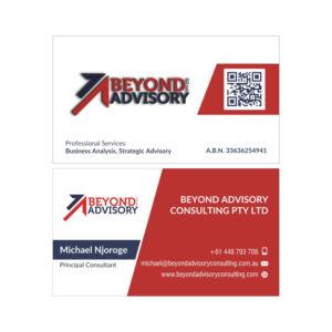 Business Card Design by Sushmaa for Beyond Advisory Consulting  | Design: #25208105