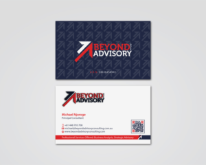 Business Card Design by MDesign for Beyond Advisory Consulting  | Design: #25196971