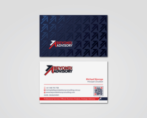 Business Card Design by MDesign for Beyond Advisory Consulting  | Design: #25196972