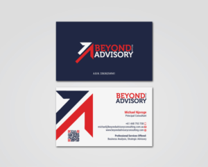Business Card Design by MDesign for Beyond Advisory Consulting  | Design: #25201972
