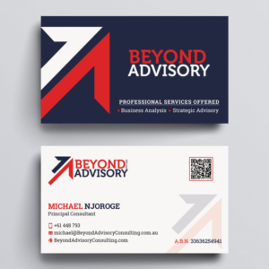 Beyond Advisory Consulting firm  | Business Card Design by sabbir049