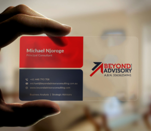 Business Card Design by Musa. A for Beyond Advisory Consulting  | Design: #25205059