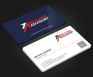 Business Card Design by Uttom 2 for Beyond Advisory Consulting  | Design: #25174190