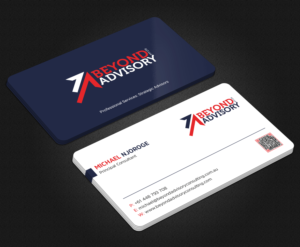 Diseño de Tarjeta de Presentación por Uttom 2 para Beyond Advisory Consulting  | Diseño: #25174452