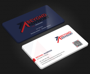 Business Card Design by Uttom 2 for Beyond Advisory Consulting  | Design: #25197825
