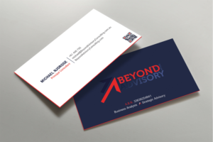 Business Card Design by DesignShout for Beyond Advisory Consulting  | Design: #25203480