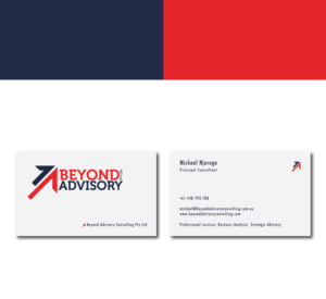 Business Card Design by dumataotuc 2 for Beyond Advisory Consulting  | Design: #25207526
