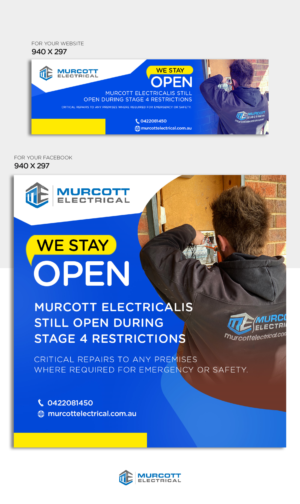 Banner-Design von fahrudin 2 für Murcott Electrical Pty Ltd | Design: #25183292