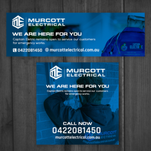 Banner-Design von RAMDHONU für Murcott Electrical Pty Ltd | Design #25170186