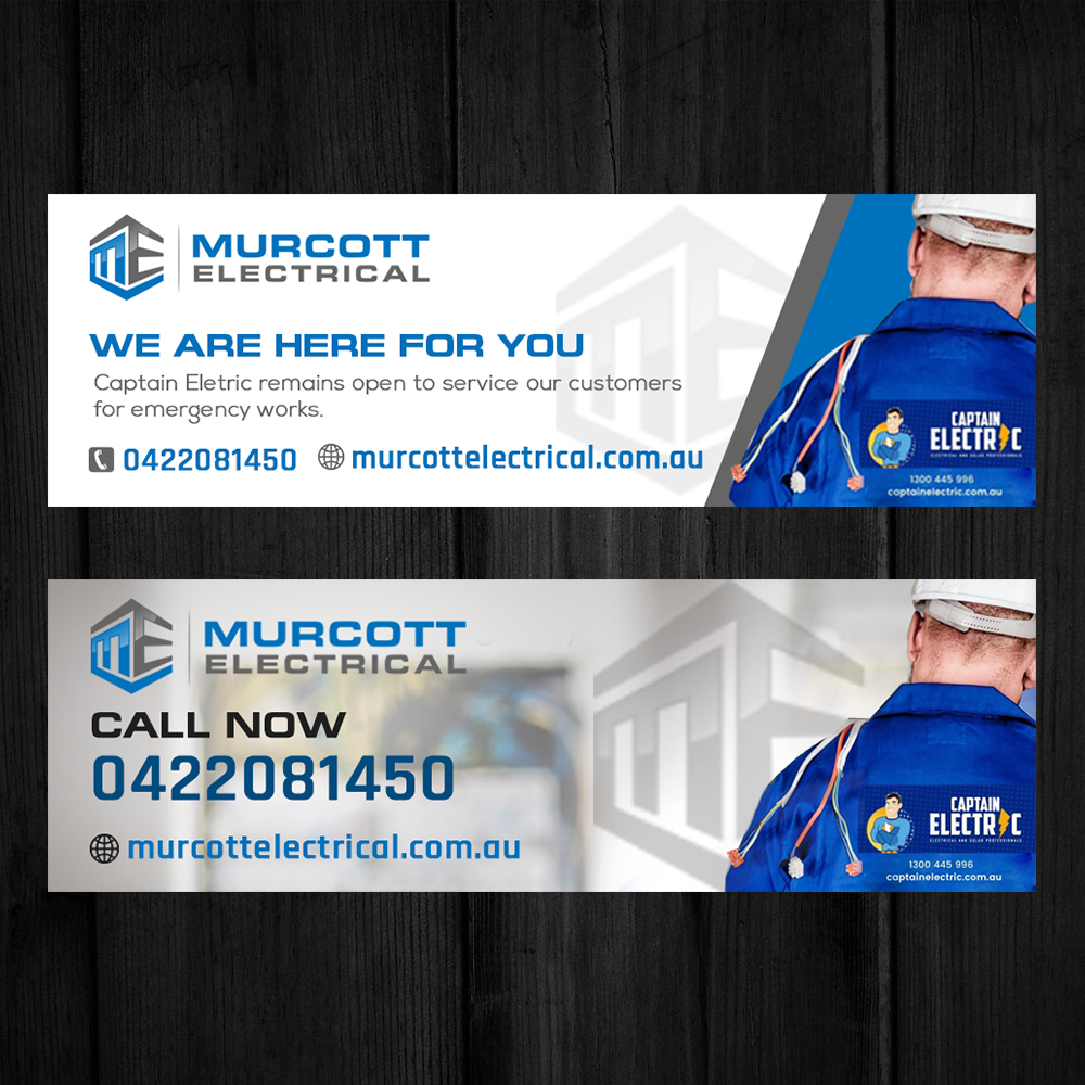 Banner Ad Design by RAMDHONU for Murcott Electrical Pty Ltd | Design #25170187