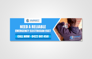 Banner-Design von ravi 80 für Murcott Electrical Pty Ltd | Design #25180825