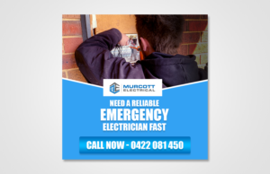 Banner-Design von ravi 80 für Murcott Electrical Pty Ltd | Design: #25180972
