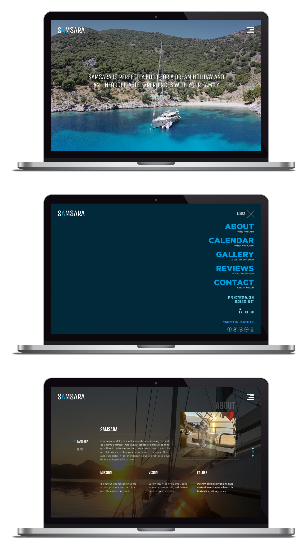 Web Design par -Marc- pour ce projet | Design #25203907