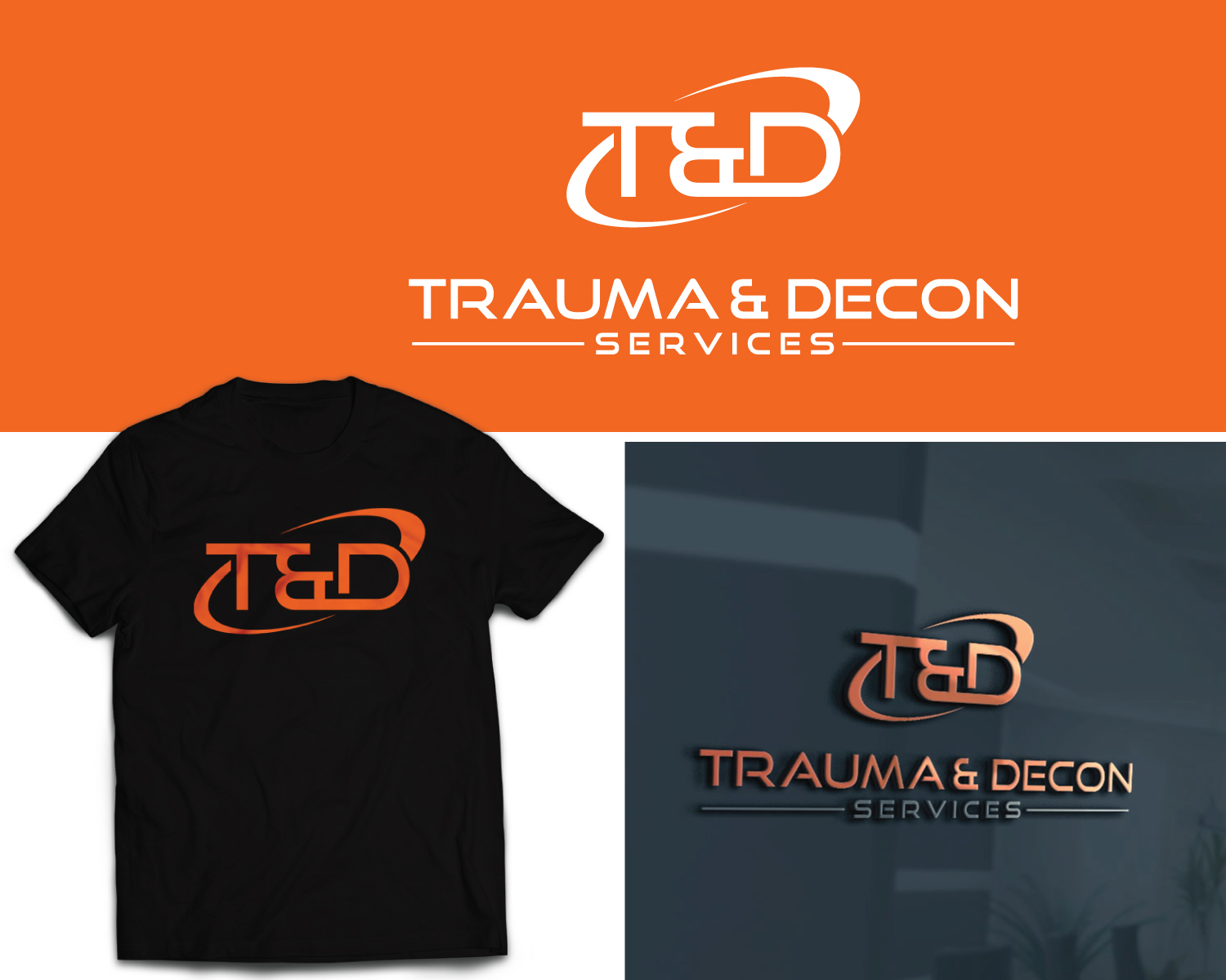 Diseño de Logo por Atec para Trauma & Decon Services | Diseño #25179471