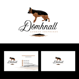 Dòmhnall German Shepherds | Logo Design by Rii