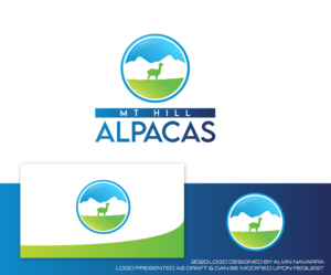 Logo Design by alvinnavarra for Mt Hill Alpacas | Design: #25202948