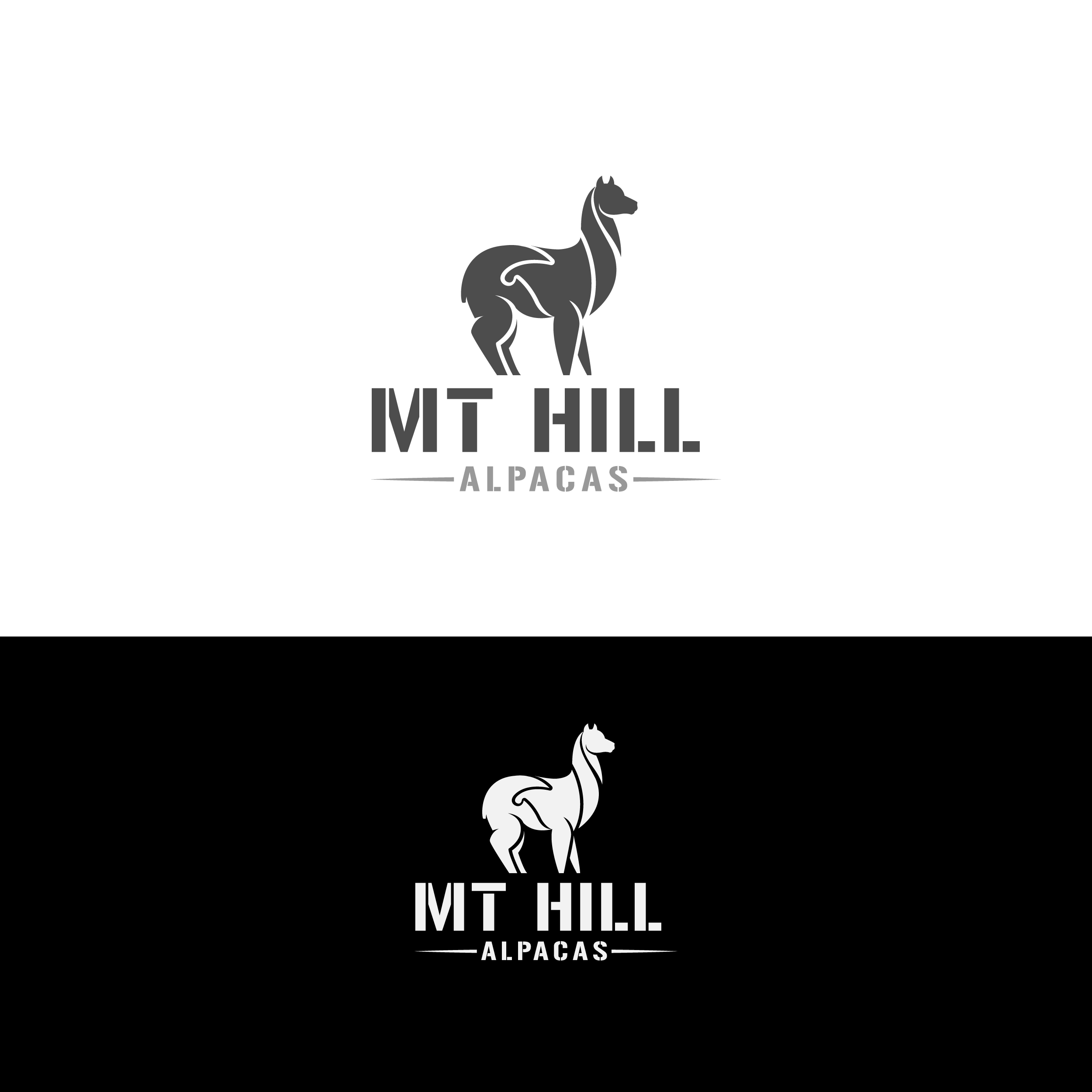 Logo-Design von ArtisticQuest für Mt Hill Alpacas | Design #25201285