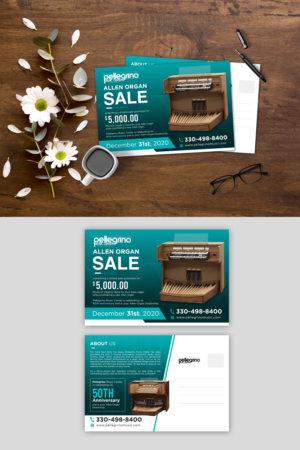 Postcard Design by debdesign for Pellegrino Music Center | Design: #25181495