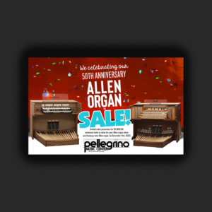 Design de Carte Postale par ekta.web pour Pellegrino Music Center | Design : #25194439
