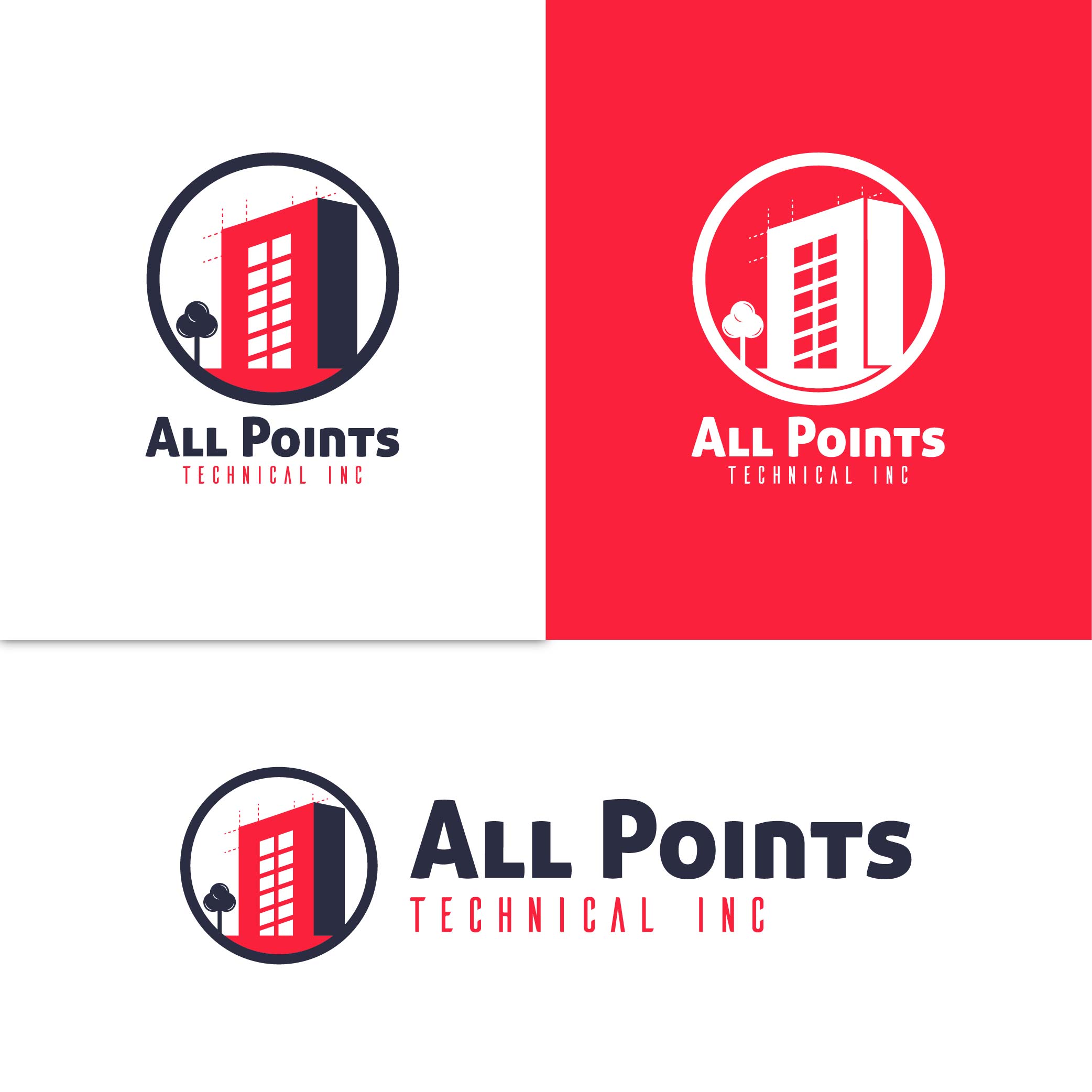 Logo Design by alitjuara for All Points Technical Inc | Design #25177253